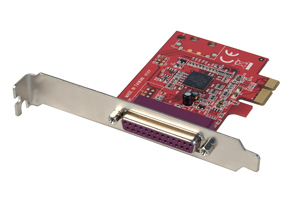 Lindy 1-Port PCIe Parallel Card scheda di interfaccia e adattatore
