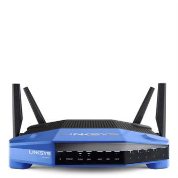 Linksys WRT1900ACS router wireless Gigabit Ethernet Dual-band (2.4 GHz/5 GHz) Nero, Blu