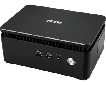 MSI Cubi 3 Silent S-052EU Intel® Core™ i3 i3-7100U 4 GB DDR4-SDRAM 256 GB SSD Windows 10 Pro Mini PC Nero