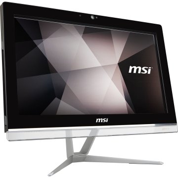 MSI Pro 20EXTS 8GL-051XEU Intel® Celeron® N4000 49,5 cm (19.5") 1600 x 900 Pixel Touch screen PC All-in-one 8 GB DDR4-SDRAM 256 GB SSD Wi-Fi 5 (802.11ac) Nero, Bianco