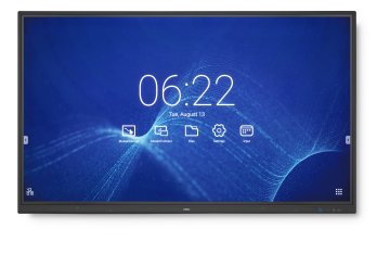 NEC CB651Q lavagna interattiva 165,1 cm (65") 3840 x 2160 Pixel Touch screen Nero