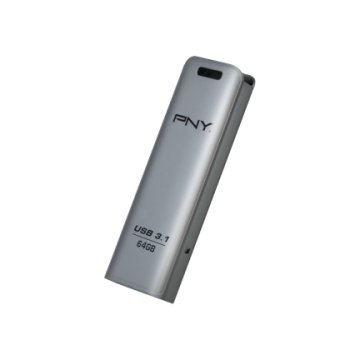 PNY FD64GESTEEL31G-EF unità flash USB 64 GB 3.2 Gen 1 (3.1 Gen 1) Stainless steel