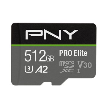 PNY PRO Elite microSDXC 512GB Classe 10