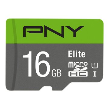 PNY Elite microSDHC 16GB UHS-I Classe 10