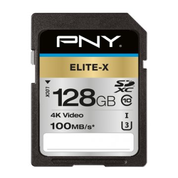 PNY Elite-X 128 GB SDXC UHS-I Classe 10