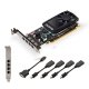 PNY VCQP1000V2-PB scheda video NVIDIA Quadro P1000 V2 4 GB GDDR5 2