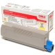 OKI 43324421 cartuccia toner 1 pz Originale Giallo 2