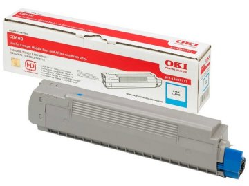 OKI 43487711 cartuccia toner 1 pz Originale Ciano