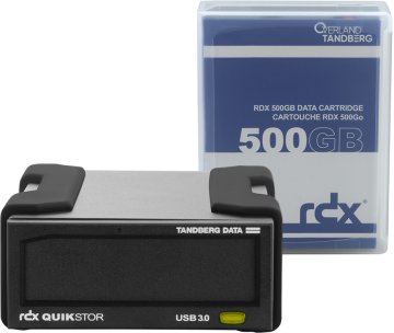 Overland-Tandberg 8863-RDX dispositivo di archiviazione di backup Disco di archiviazione Cartuccia RDX 500 GB