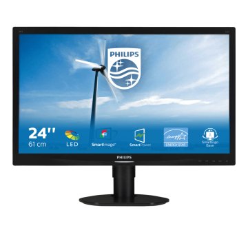 Philips S Line Monitor LCD, retroilluminazione LED 241S4LCB/00