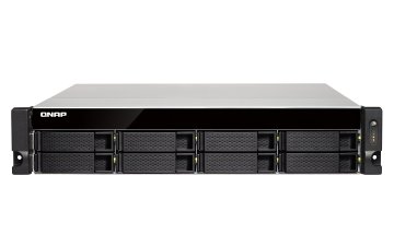 QNAP TS-863XU-RP NAS Armadio (2U) AMD G GX-420MC 4 GB DDR3L 0 TB QNAP Turbo System Nero