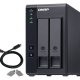 QNAP TR-002 contenitore di unità di archiviazione Box esterno HDD/SSD Nero 2.5/3.5