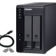 QNAP TR-002 contenitore di unità di archiviazione Box esterno HDD/SSD Nero 2.5/3.5