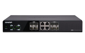 QNAP QSW-804-4C switch di rete Non gestito Nero