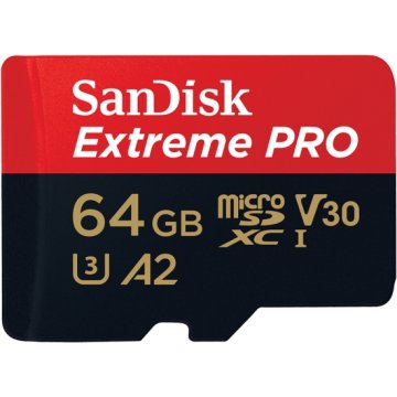 SanDisk 64GB Extreme Pro microSDXC Classe 10