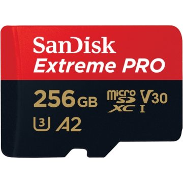 SanDisk 256GB Extreme Pro microSDXC Classe 10