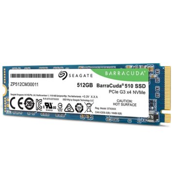 Seagate BarraCuda 510 512 GB M.2 PCI Express 3.0 NVMe 3D TLC