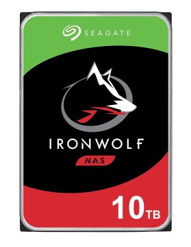 Seagate NAS HDD IronWolf disco rigido interno 10 TB 7200 Giri/min 256 MB 3.5" Serial ATA III