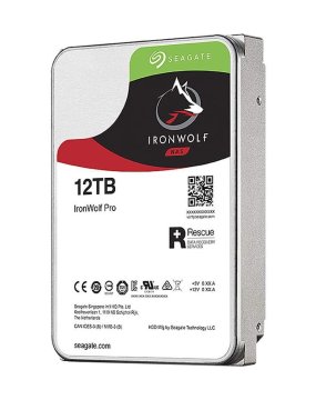 Seagate IronWolf Pro disco rigido interno 12 TB 7200 Giri/min 256 MB 3.5" Serial ATA III