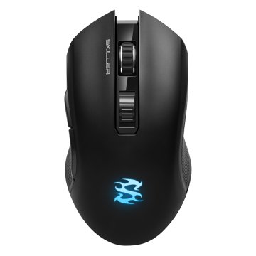 Sharkoon Skiller SGM3 mouse Mano destra RF Wireless + USB Type-A Ottico 6000 DPI