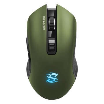 Sharkoon Skiller SGM3 mouse Mano destra RF Wireless + USB Type-A Ottico 6000 DPI