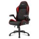 Sharkoon Elbrus 1 Sedia per gaming universale Seduta imbottita Nero, Rosso 2