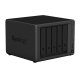 Synology DiskStation DS1019+ server NAS e di archiviazione Tower Collegamento ethernet LAN Nero J3455 7