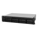 Synology RackStation RS1219+ server NAS e di archiviazione Armadio (2U) Collegamento ethernet LAN Nero C2538 3