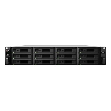 Synology SA3400 server NAS e di archiviazione Armadio (2U) Intel® Xeon® D D-1541 16 GB DDR4 0 TB DiskStation Manager Nero
