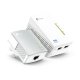 TP-Link TL-WPA4220 KIT 600 Mbit/s Collegamento ethernet LAN Wi-Fi Bianco 2 pz 2