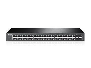 TP-Link T1600G-52TS (TL-SG2452) Gestito L2+ Gigabit Ethernet (10/100/1000) 1U Nero