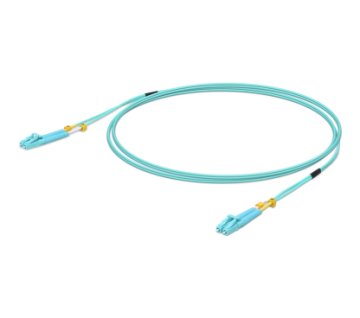 Ubiquiti UniFi ODN 5m cavo a fibre ottiche LC OM3 Colore acqua