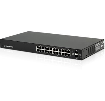 Ubiquiti EdgeSwitch 24 Lite Gestito L2/L3 Gigabit Ethernet (10/100/1000) 1U Nero