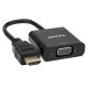 Vultech SN21707 cavo e adattatore video 1 m VGA (D-Sub) HDMI tipo A (Standard) Nero 2
