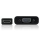 Vultech SN21707 cavo e adattatore video 1 m VGA (D-Sub) HDMI tipo A (Standard) Nero 3
