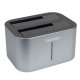 Vultech DK2-USB3 docking station per unità di archiviazione USB 3.2 Gen 1 (3.1 Gen 1) Type-B Nero, Grigio 2