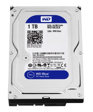 Western Digital Blue disco rigido interno 1 TB 7200 Giri/min 64 MB 3.5" Serial ATA III