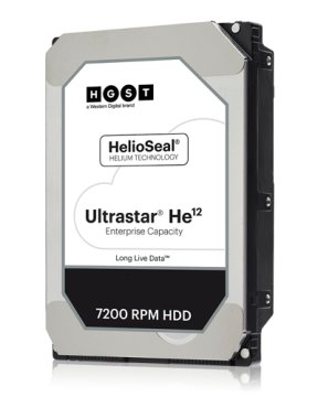 Western Digital Ultrastar He12 disco rigido interno 12 TB 7200 Giri/min 256 MB 3.5" Serial ATA III