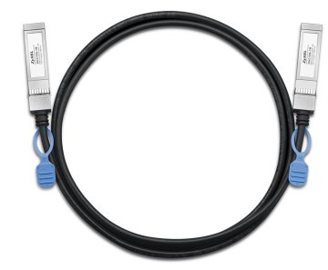 Zyxel DAC10G-1M cavo a fibre ottiche SFP+ Nero
