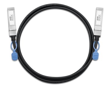 Zyxel DAC10G-1M cavo InfiniBand e in fibra ottica SFP+ Nero