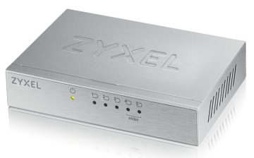 Zyxel ES-105A Non gestito Fast Ethernet (10/100) Argento