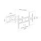 VALUE 17.99.1205 Supporto TV a parete 177,8 cm (70