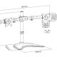 Multibrackets 3330 Supporti a parete per TV 68,6 cm (27