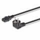 Lindy 30336 cavo di alimentazione Nero 3 m CEE7/7 Accoppiatore C13 6