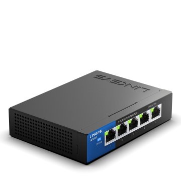 Linksys Switch desktop Gigabit a 5 porte per aziende (LGS105)