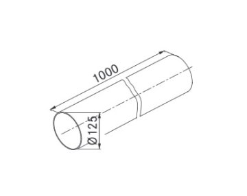 Franke 112.0040.372 accessorio per cappa Tubo di prolunga per cappa aspirante