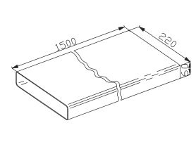 Franke 112.0040.336 accessorio per cappa Tubo di prolunga per cappa aspirante