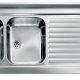 CM Rossana 150x60 2V Lavello ad incasso Rettangolare Acciaio inox 2