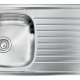 CM Siros 86x50 1V Lavello ad incasso Rettangolare Acciaio inox 2