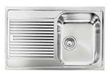 CM Zenith 210 79 x 50 1V Lavello ad incasso Rettangolare Acciaio inox